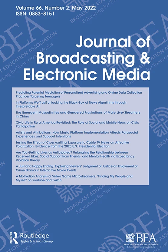 A cover image from the journal issue in which article appears